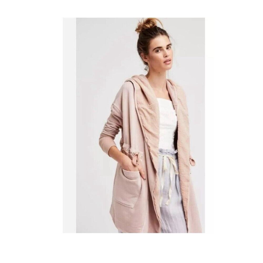 Free People Studio City Cardi $148 XS Rose